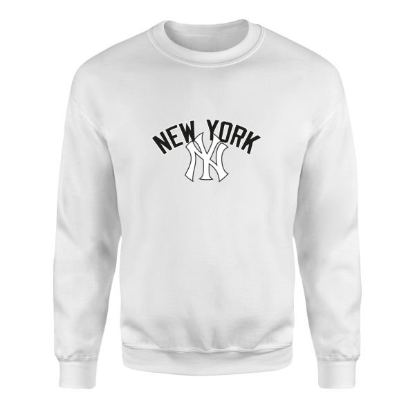 The Yanks Sweatshirt L - Beyaz