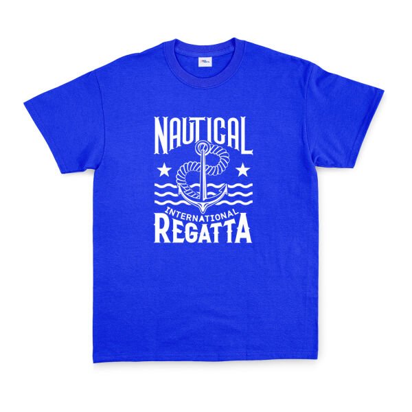 Nautical Regatta Tişört M - Mavi