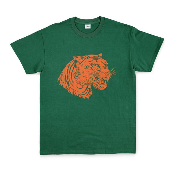 Clemson Tiger Print Tişört L - Nefti Yeşili