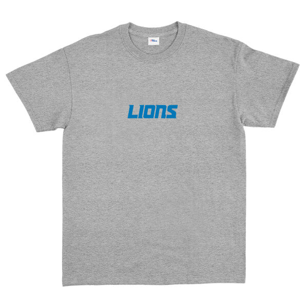 DET LIONS Iconic Tişört M - Gri