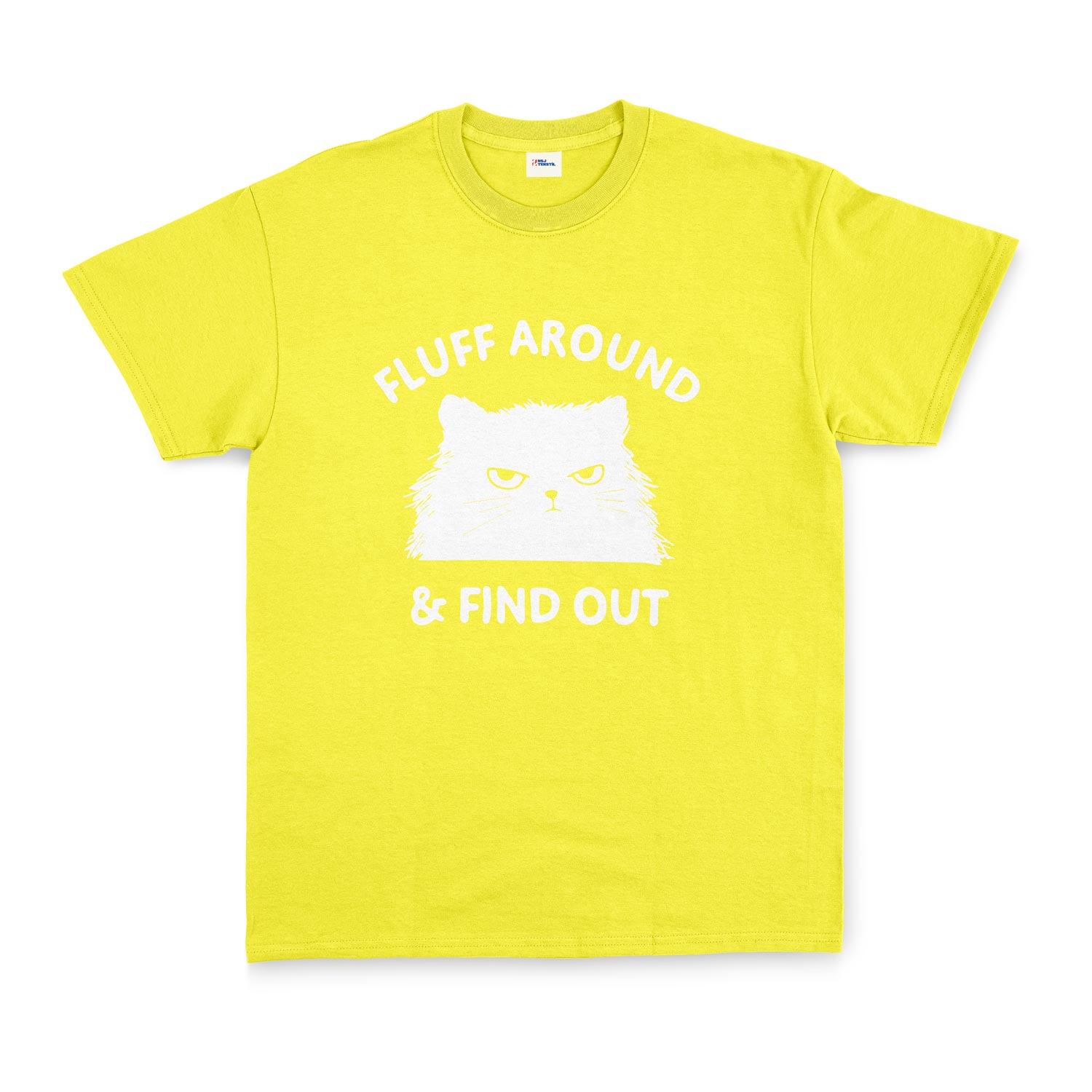Fluff Around & Find Out Tişört XXL - Sarı