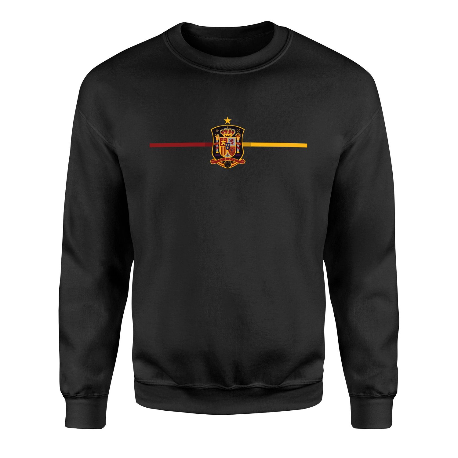 İspanya W Sweatshirt M - Siyah