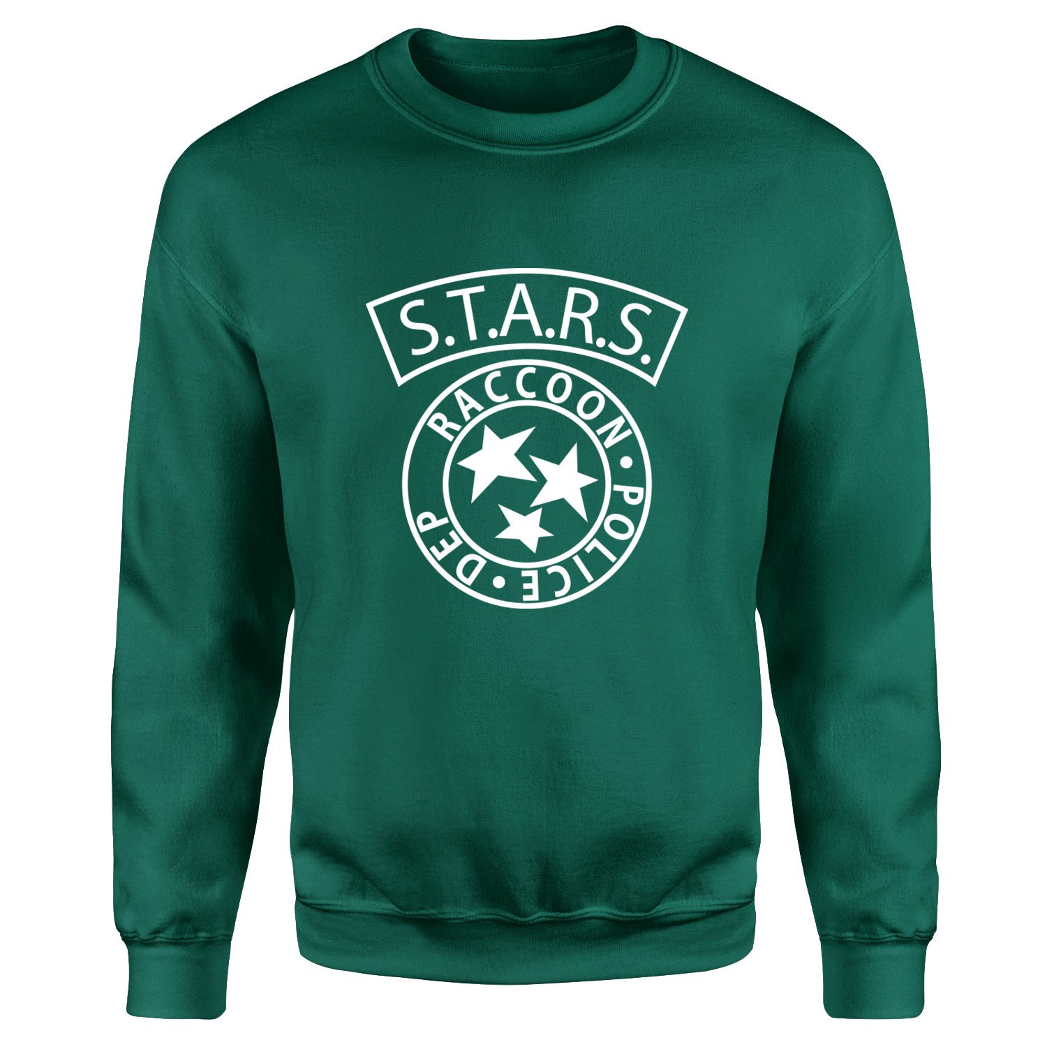 Raccoon City Police Department Sweatshirt M - Nefti Yeşili