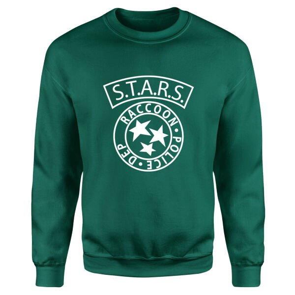 Raccoon City Police Department Sweatshirt M - Nefti Yeşili