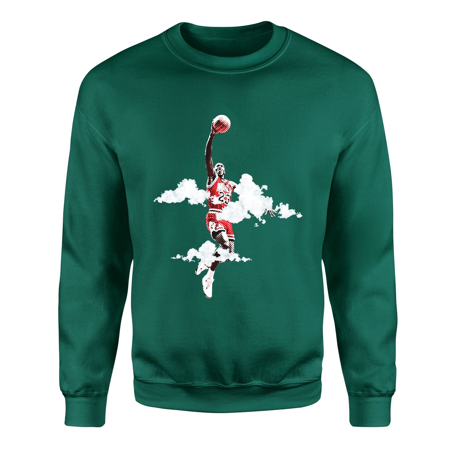 His Airness Sweatshirt S - Nefti Yeşili