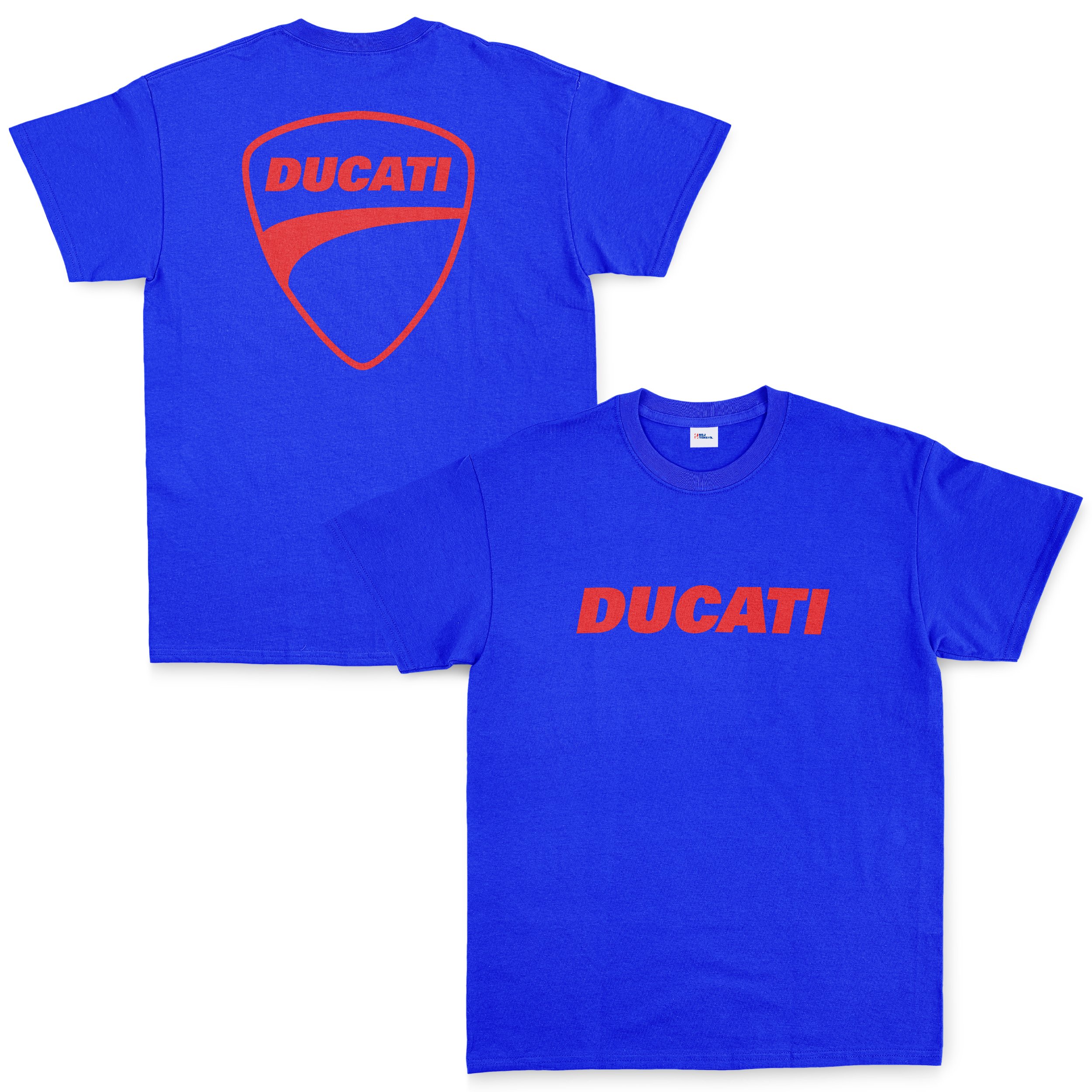 Ducati Italian Thunder Tişört XL - Mavi