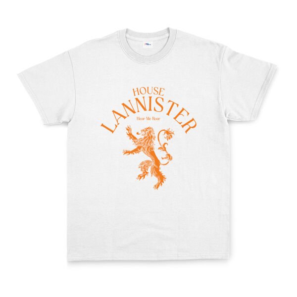House Lannister Tişört S - Beyaz
