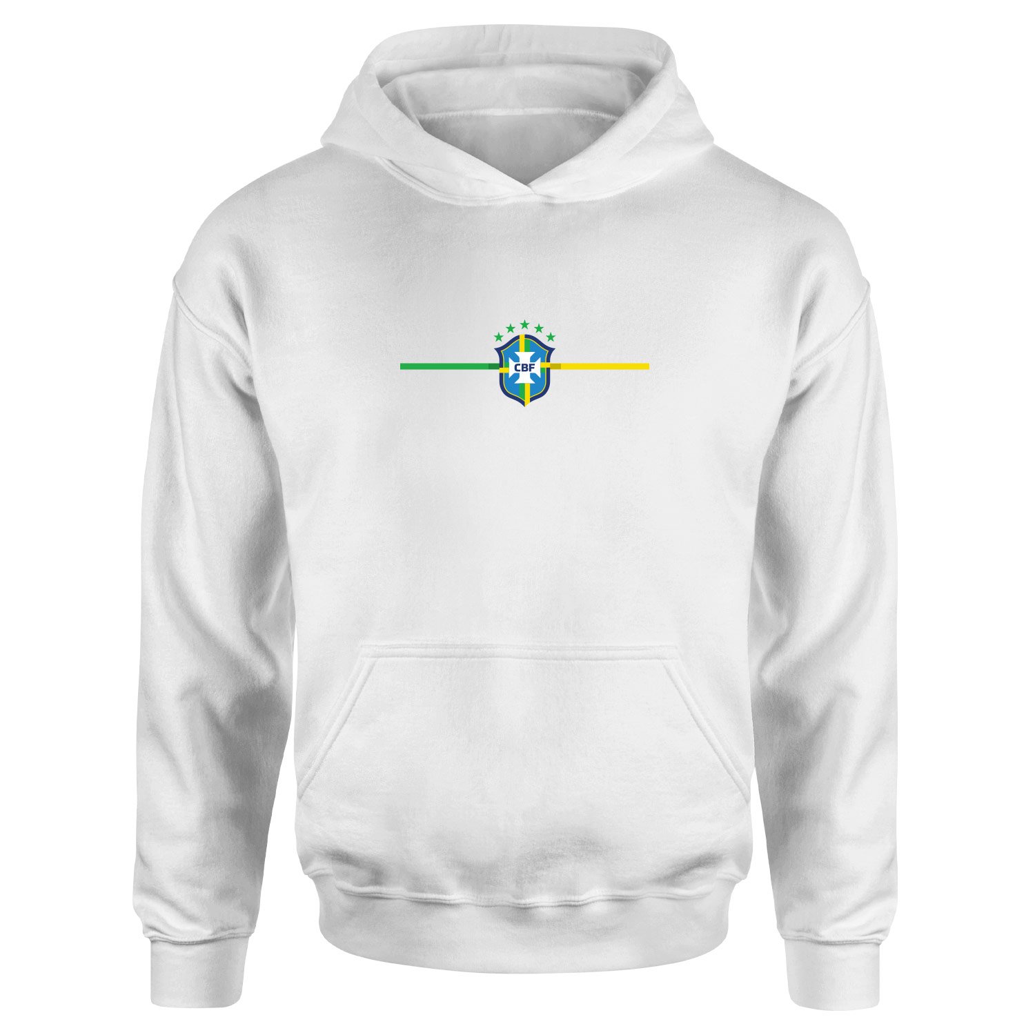 Brezilya W Hoodie XL - Beyaz