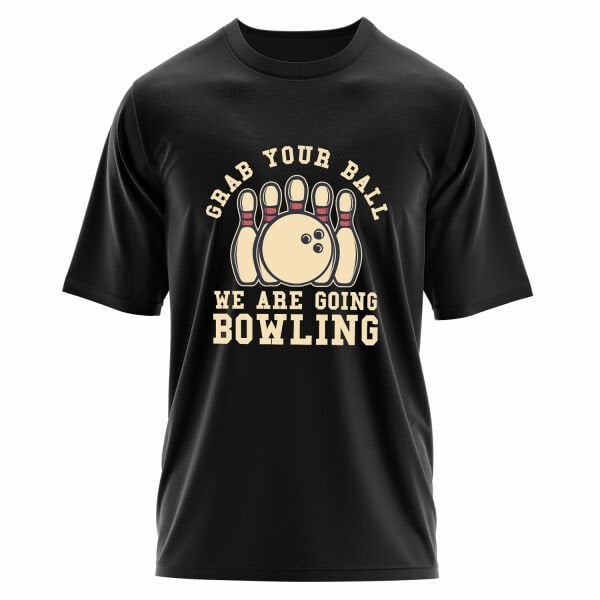 We Are Going Bowling Oversize Tişört