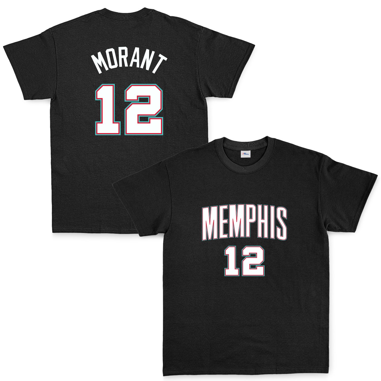 Ja Morant Memphis Forma Tişört XL - Siyah