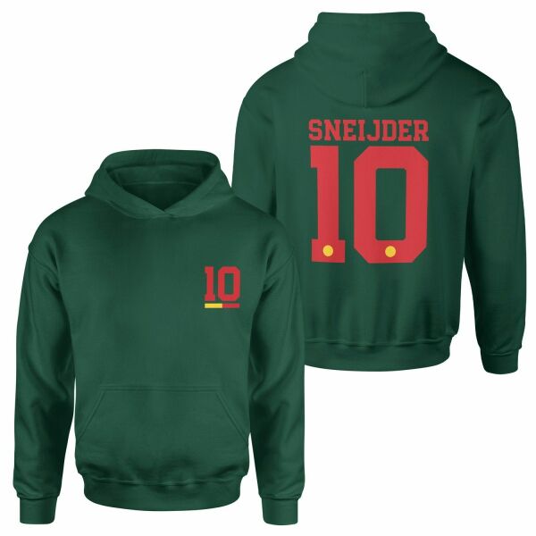 Wesley Sneijder Forma Hoodie XL - Nefti Yeşili