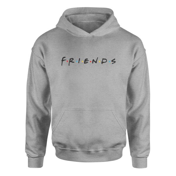 Friends Hoodie S - Gri