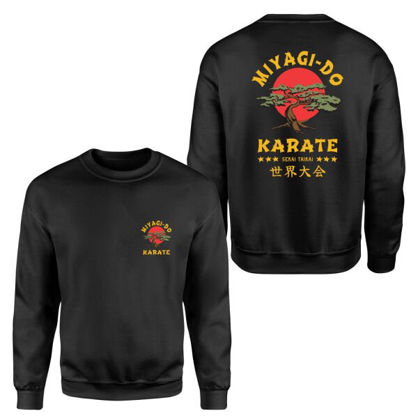 Miyagi Do Karate Sweatshirt S - Siyah