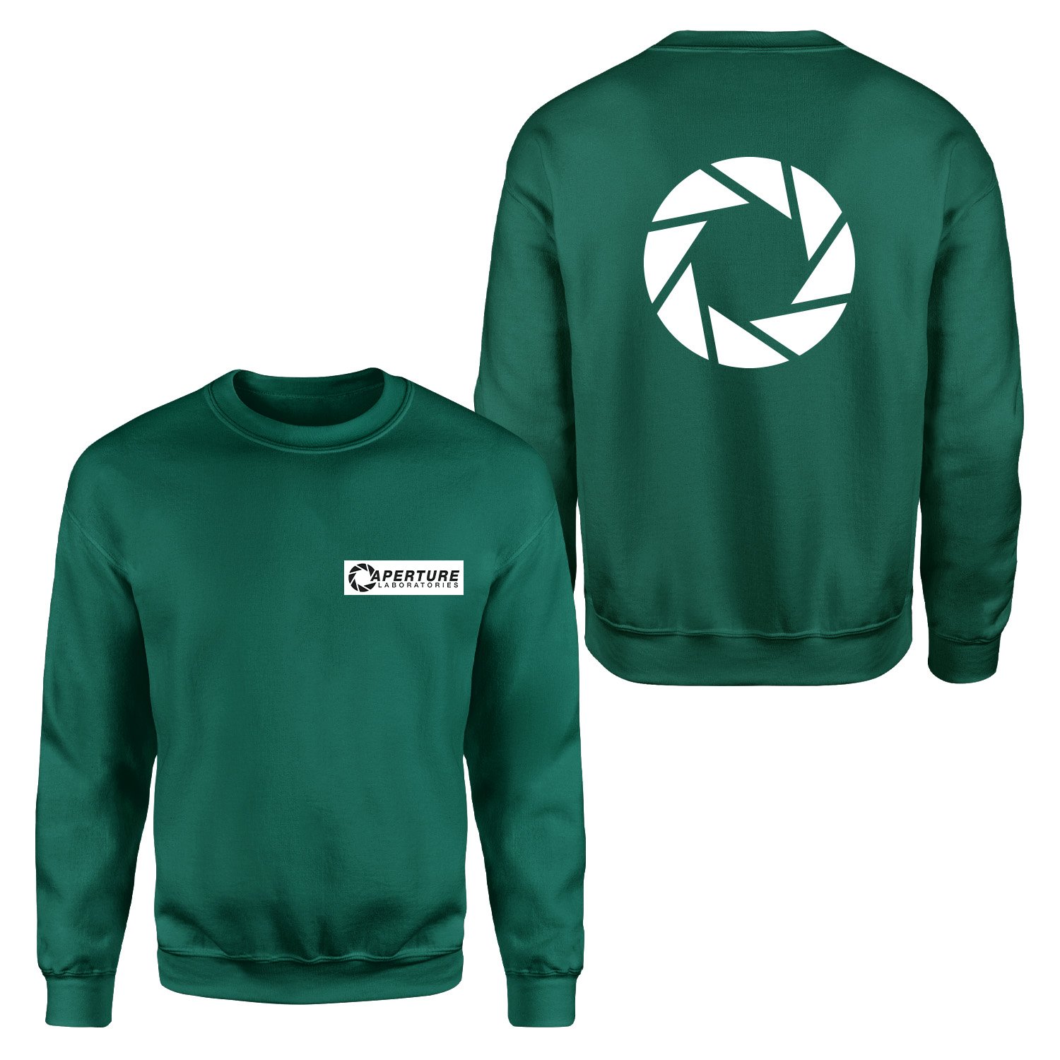 Aperture Laboratories Sweatshirt L - Nefti Yeşili