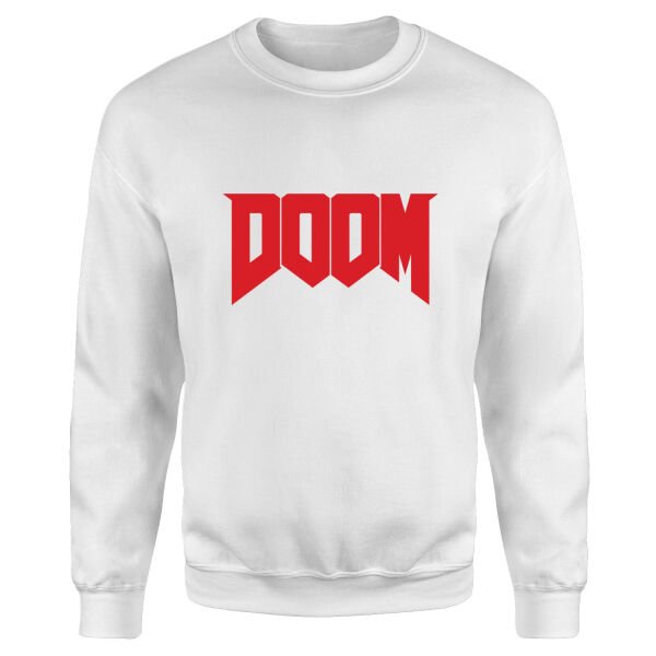 DOOM Sweatshirt XL - Beyaz