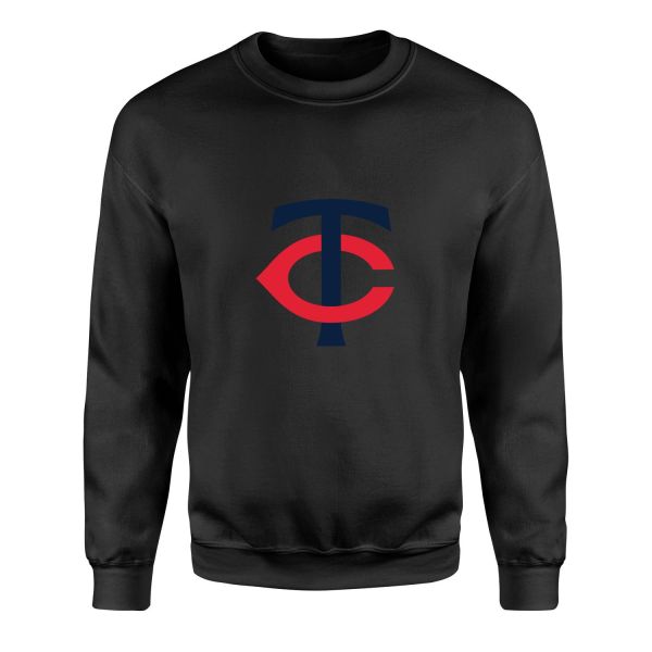 Minnesota TWINS Sweatshirt S - Siyah