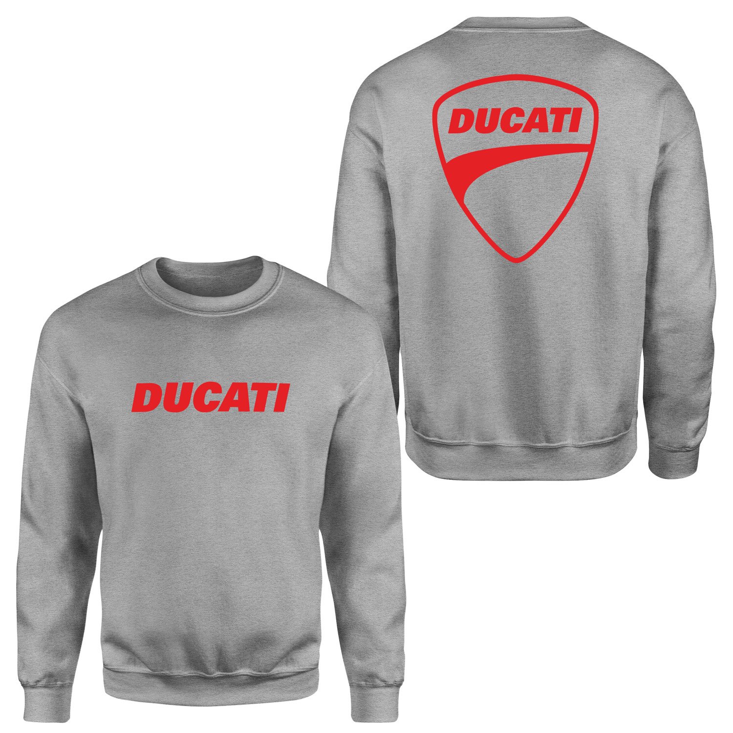 Ducati Italian Thunder Sweatshirt XL - Gri