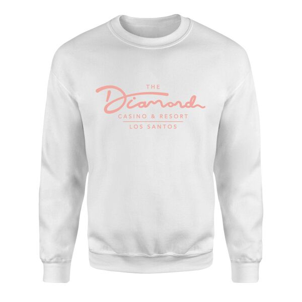 The Diamond Resort Los Santos Sweatshirt L - Beyaz