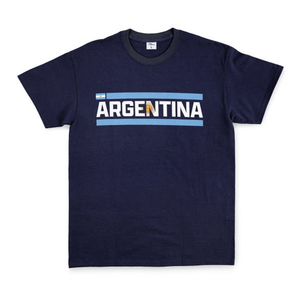 Argentina Tişört XXL - İndigo Mavisi