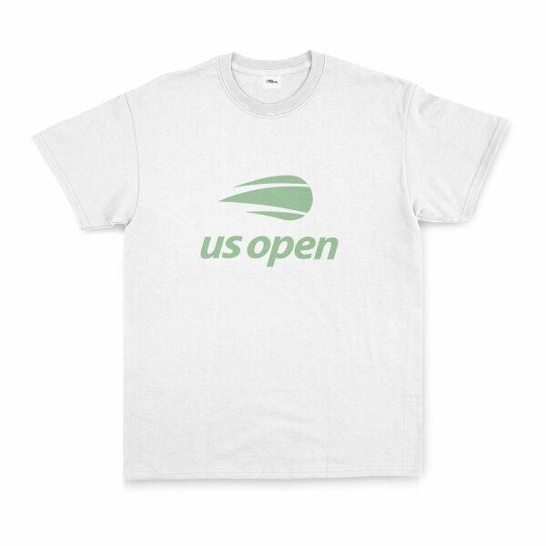 US Open Tişört L - Beyaz