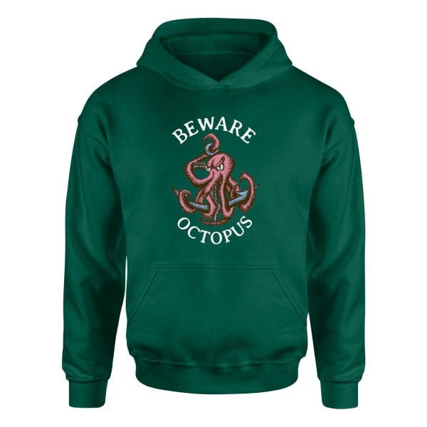 Beware Octopus Hoodie