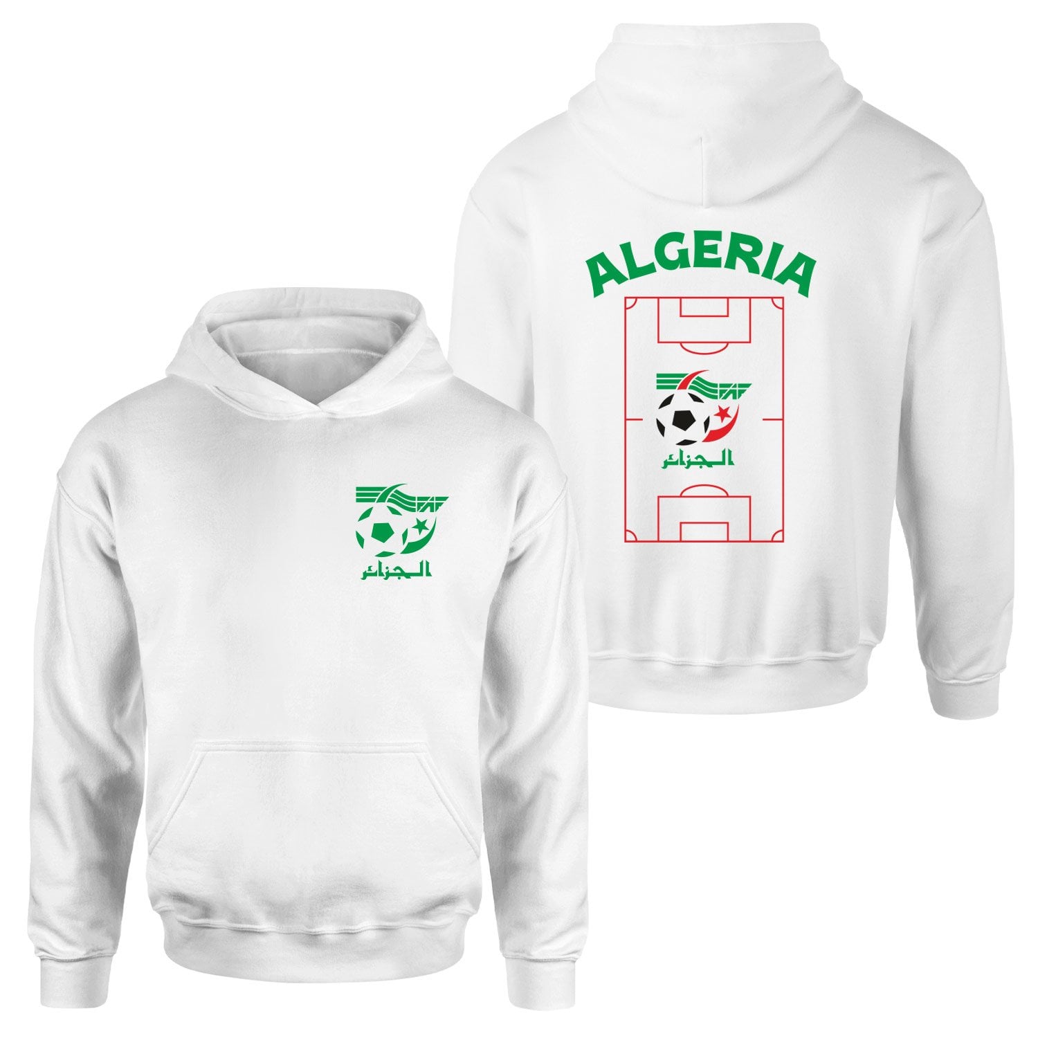 Cezayir Dünya Kupası 2026 Hoodie