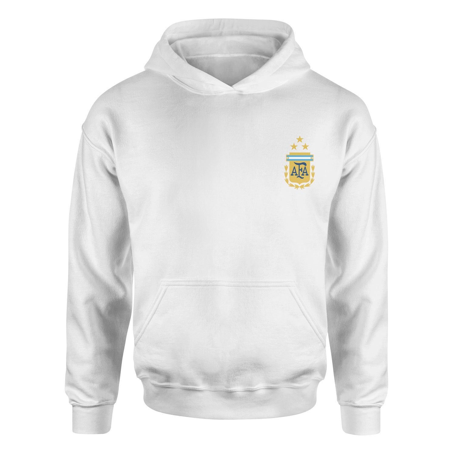 Arjantin Hoodie L - Beyaz
