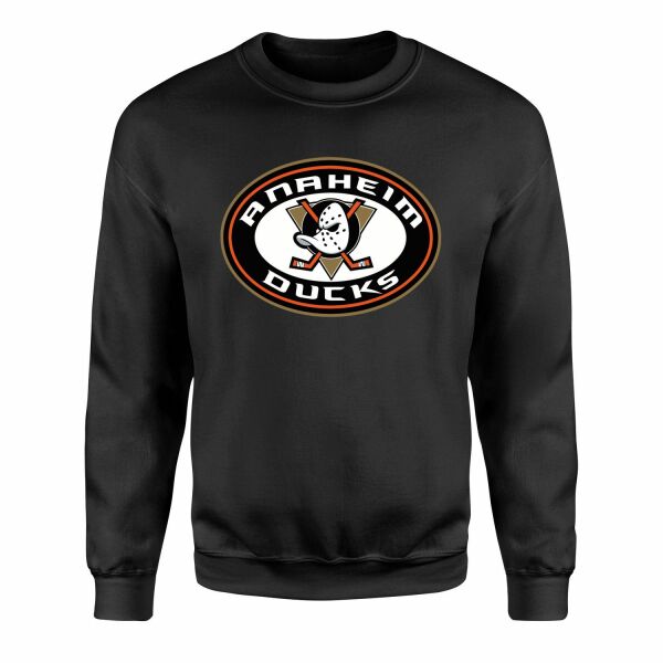 Anaheim Ducks Sweatshirt XL - Siyah