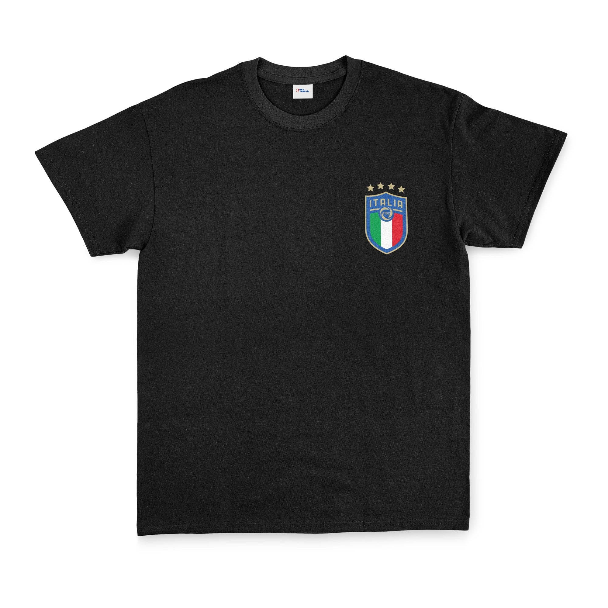 Italia Tişört S - Siyah
