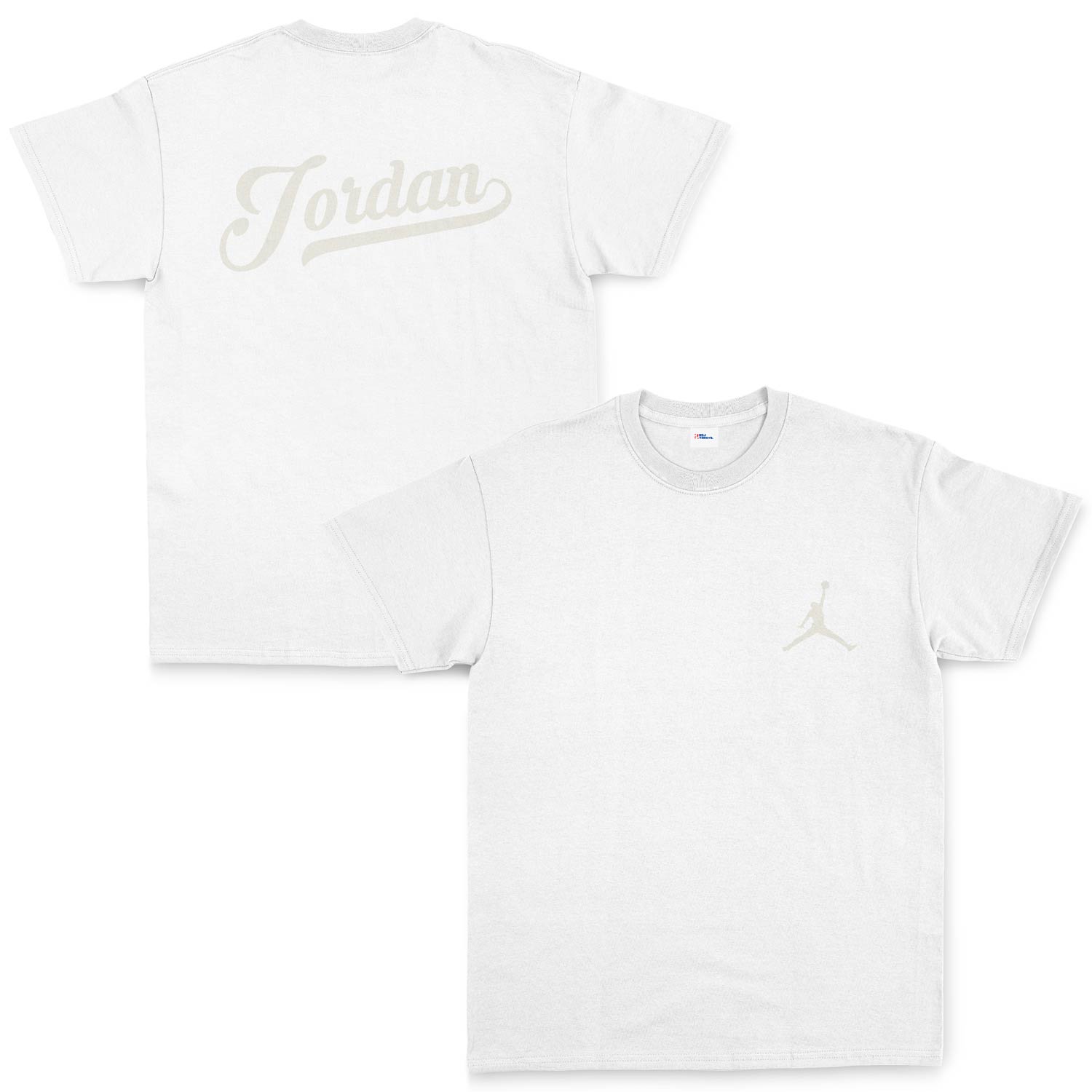 Jordan Enhanced Tişört XL - Beyaz