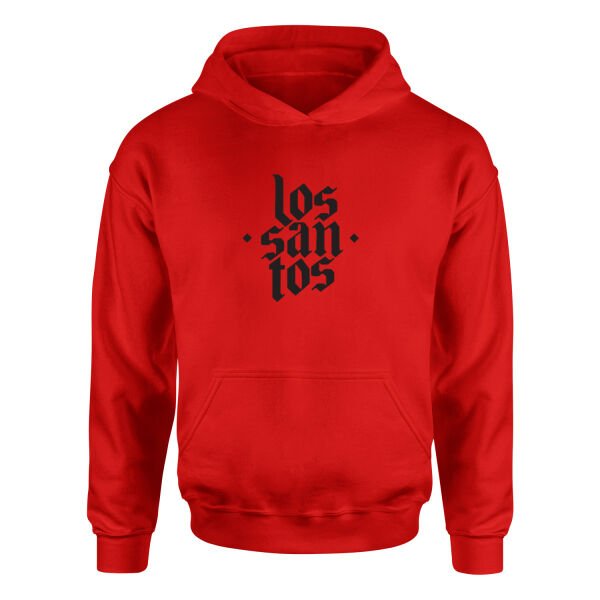 Los Santos Hoodie L - Kırmızı