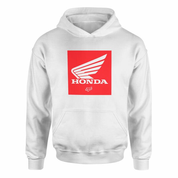 Honda X FOX Hoodie L - Beyaz