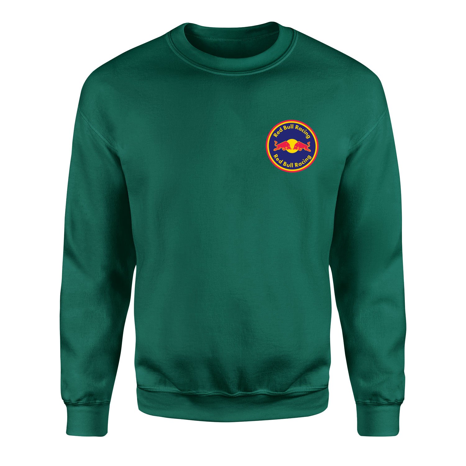 Red Bull Racing Badge Sweatshirt L - Nefti Yeşili