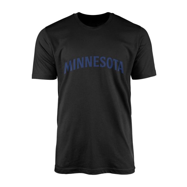 Minnesota Tişört S - Siyah