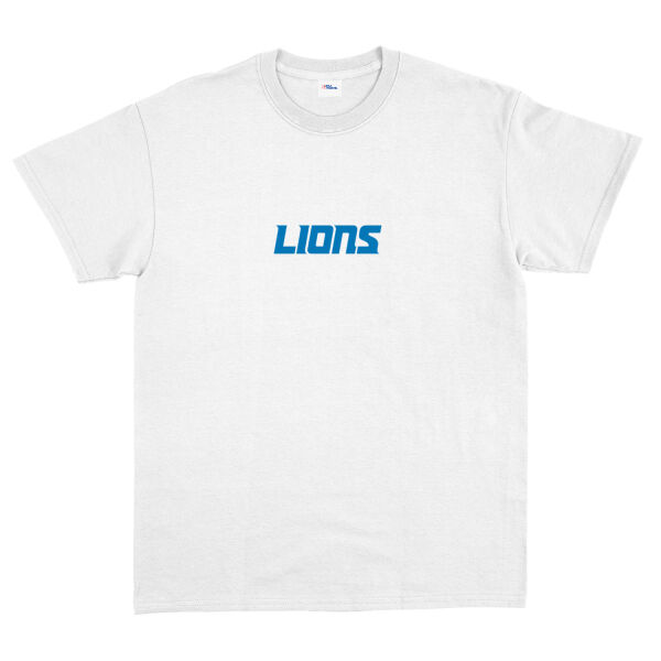 DET LIONS Iconic Tişört L - Beyaz