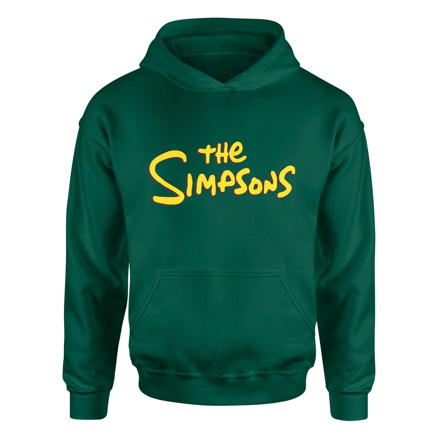 The Simpsons Hoodie S - Nefti Yeşili