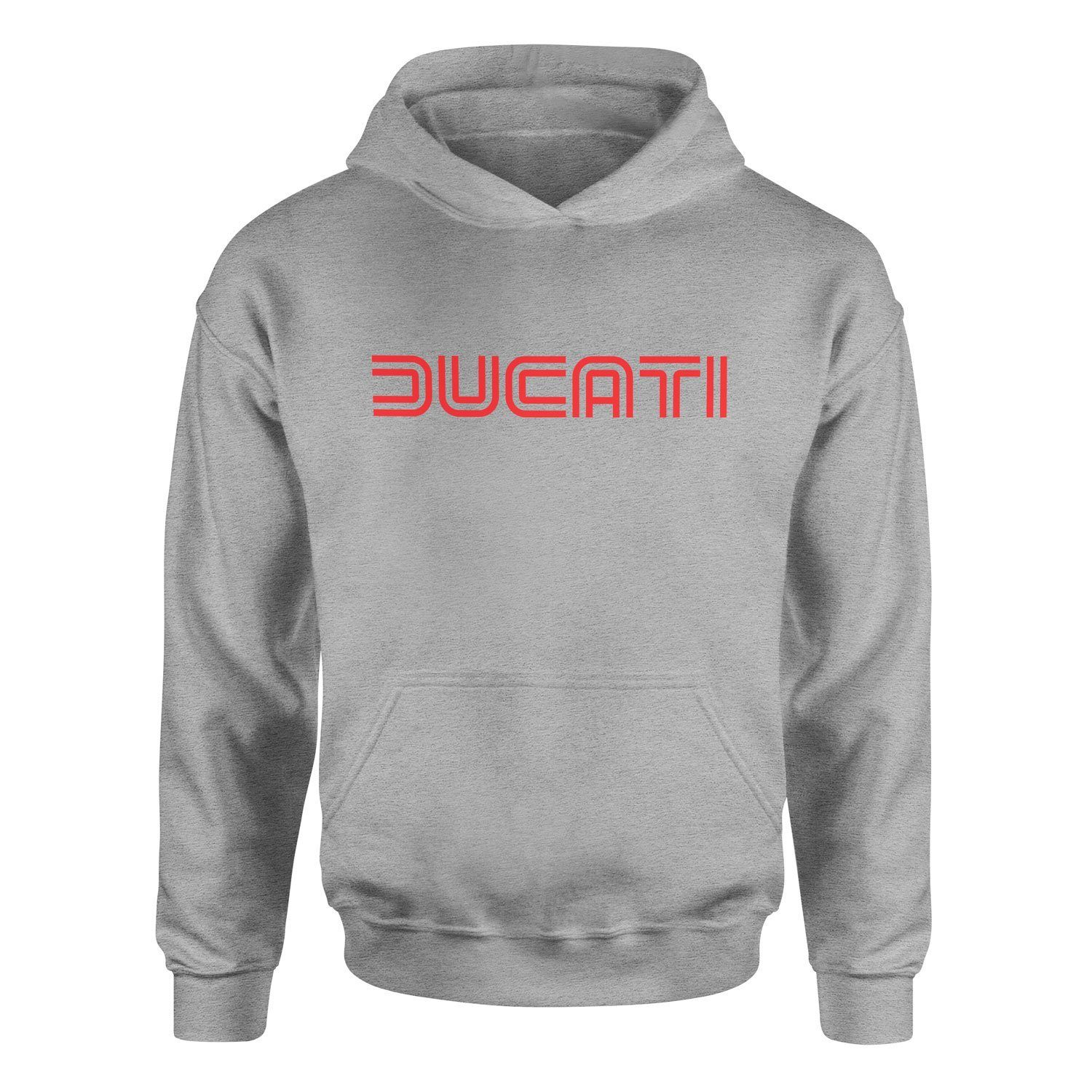 Ducati Racing Lines Hoodie S - Gri