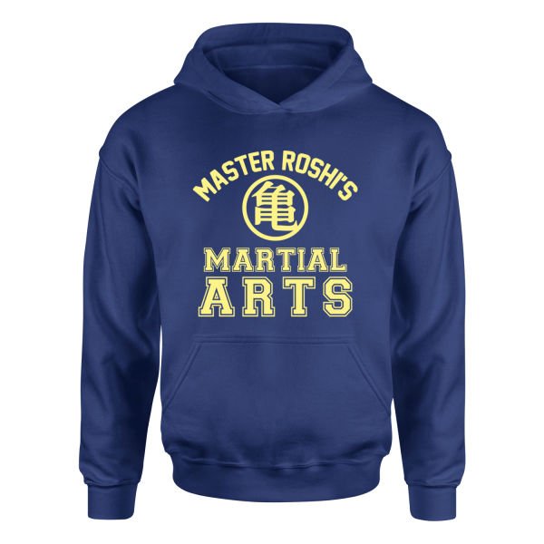 Master Roshi’s Martial Arts Hoodie M - İndigo Mavisi