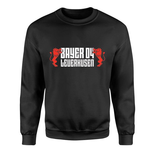 Bayer 04 Leverkusen Sweatshirt L - Siyah