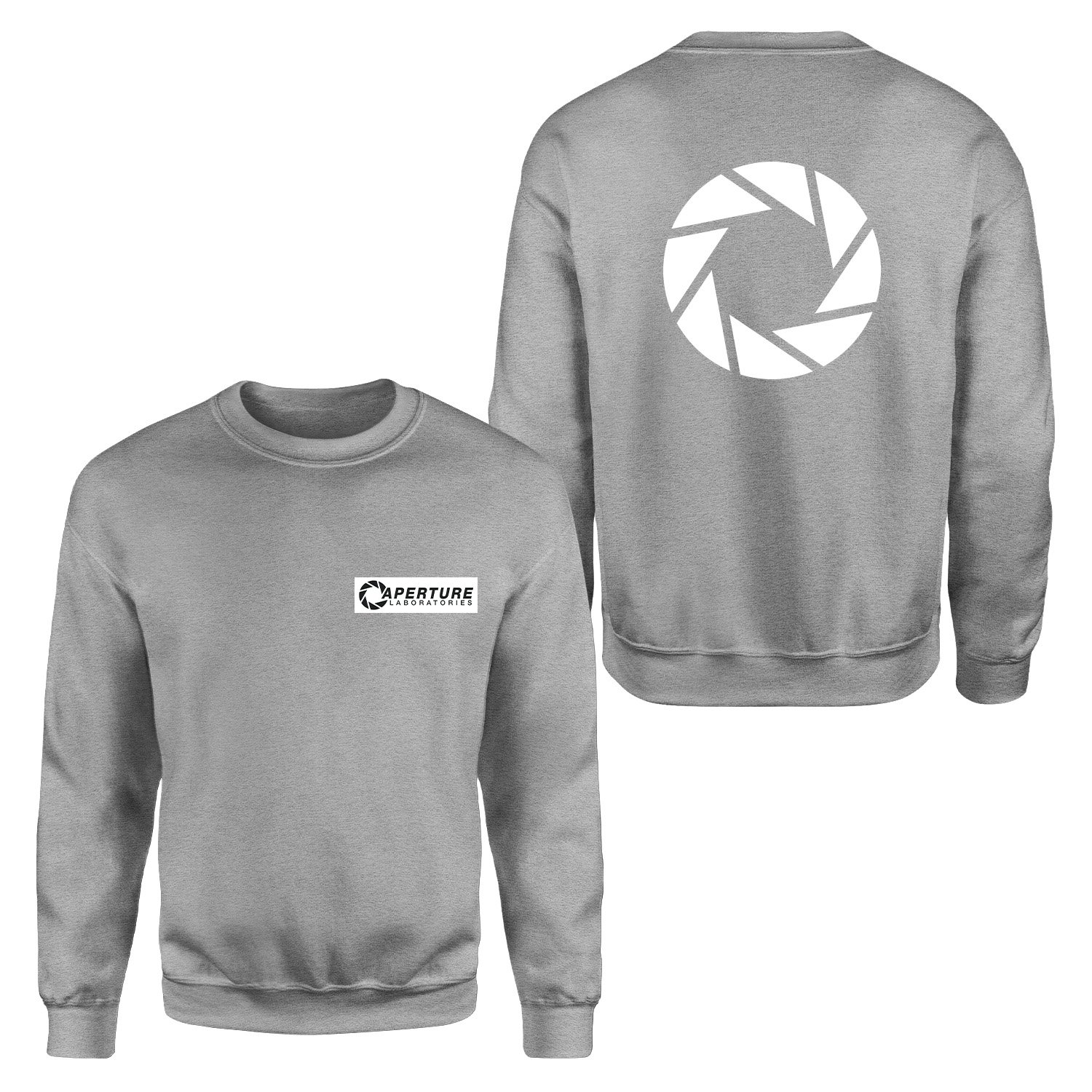Aperture Laboratories Sweatshirt M - Gri