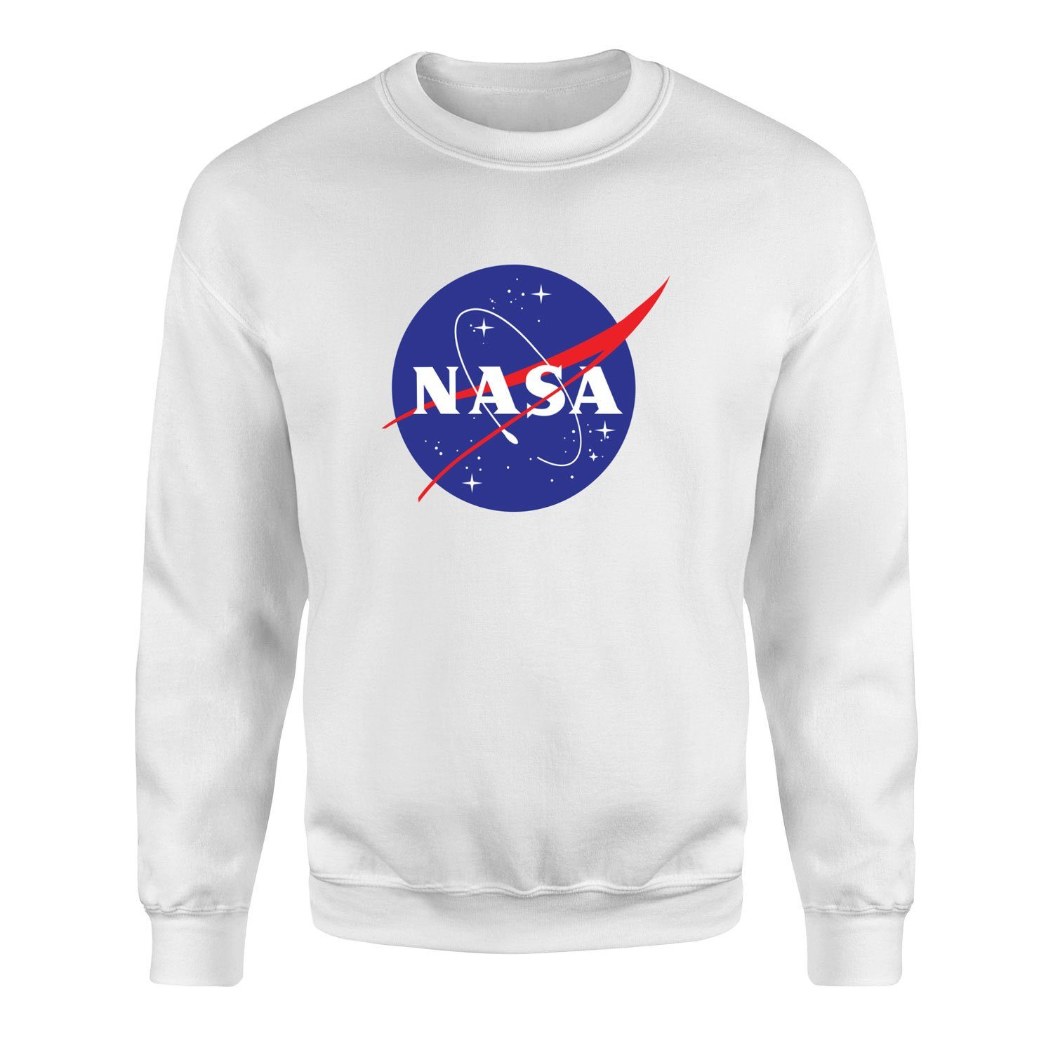NASA Sweatshirt M - Beyaz