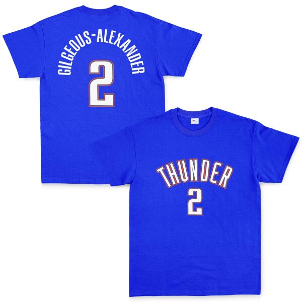 Shai Gilgeous-Alexander Oklahoma Forma Tişört XL - Mavi