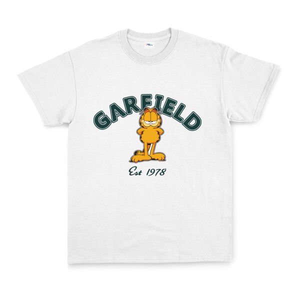 Garfield, est. 1978 Tişört M - Beyaz