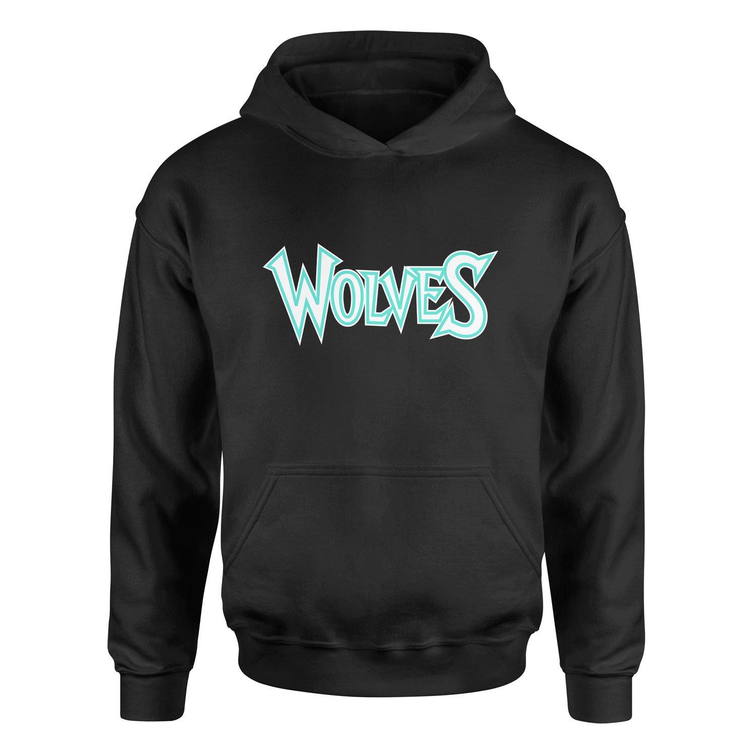 Wolves Hoodie L - Siyah