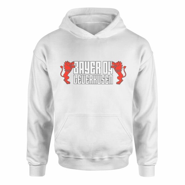 Bayer 04 Leverkusen Hoodie L - Beyaz