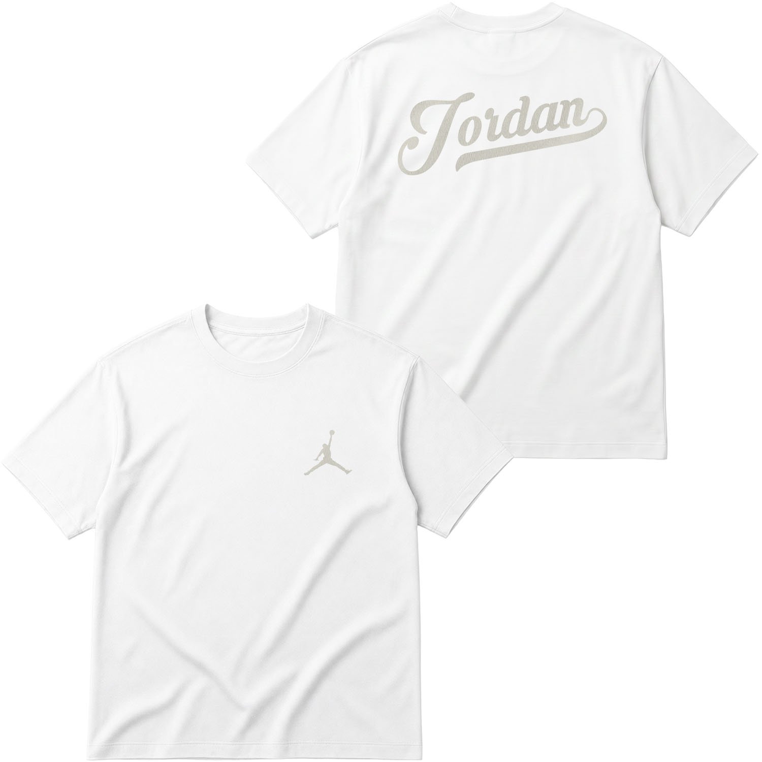 Jordan Enhanced Oversize Tişört XL - Beyaz
