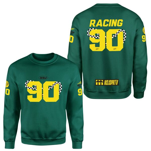 NSJSPRTV Racing Development Teamline Sweatshirt L - Nefti Yeşili