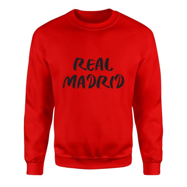 Real Madrid C Sweatshirt S - Kırmızı