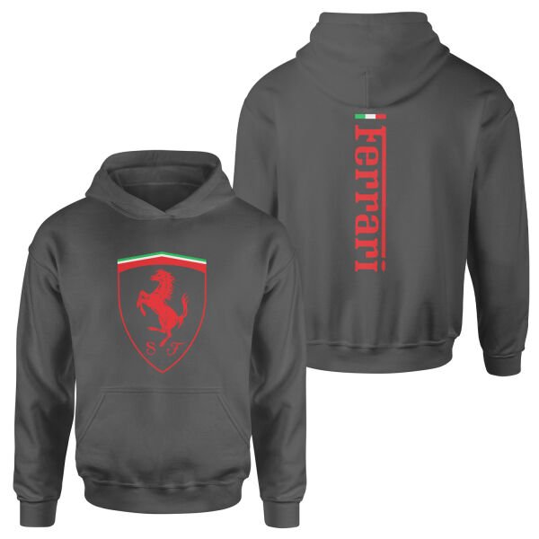 Scuderia Ferrari SE 24 Siyah Hoodie M - Füme