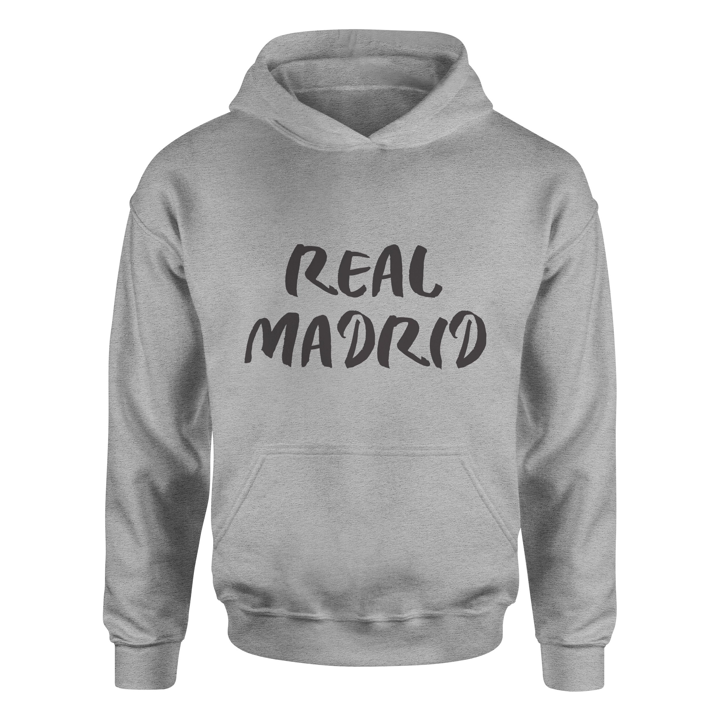 Real Madrid C Hoodie L - Gri